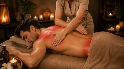 Full-Body Treatment for pain relief in Arcadia, showing a back massage